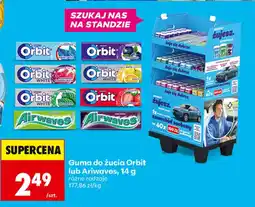 Biedronka Guma do żucia Orbit lub Ariwaves oferta