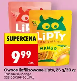 Biedronka Owoce liofilizowane Lipty oferta