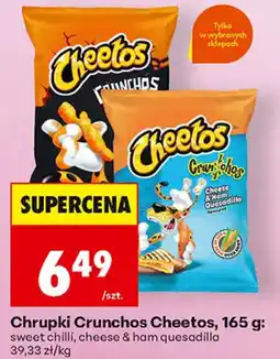Biedronka Chrupki Crunchos Cheetos oferta