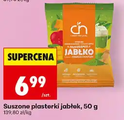 Biedronka Suszone plasterki jabłek oferta