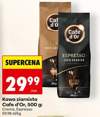 Biedronka Kawa ziarnista Cafe d'Or oferta