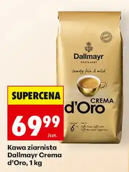 Biedronka Kawa ziarnista Dallmayr Crema d'Oro oferta