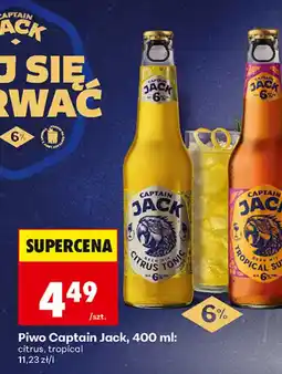 Biedronka Piwo Captain Jack oferta