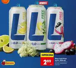 Biedronka Piwo Lech Free oferta
