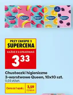 Biedronka Chusteczki higieniczne Queen oferta