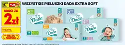 Biedronka WSZYSTKIE PIELUSZKI DADA EXTRA SOFT oferta