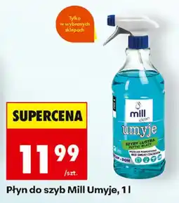 Biedronka Płyn do szyb Mill Umyje oferta