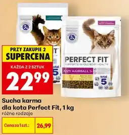 Biedronka Sucha karma dla kota Perfect Fit oferta