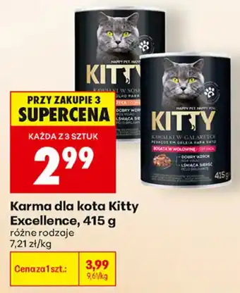 Biedronka Karma dla kota Kitty Excellence oferta