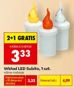 Biedronka Wkład LED Subito oferta