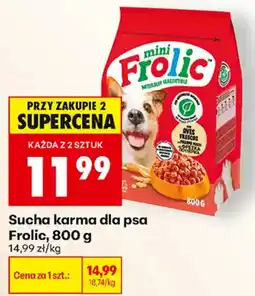 Biedronka Sucha karma dla psa Frolic oferta