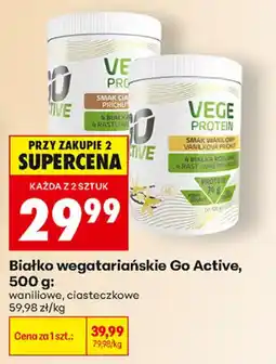Biedronka Białko wegetariańskie Go Active oferta