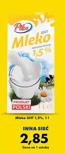 Biedronka Mleko UHT 1,5% oferta