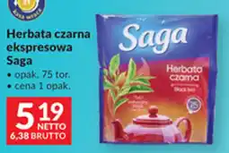 Makro Herbata czarna ekspresowa Saga oferta