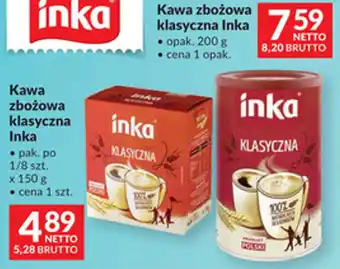 Kawa zbożowa klasyczna Inka