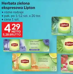 Makro Zielona Herbata Lipton oferta