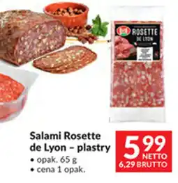 Makro Salami Rosette de Lyon - plastry oferta