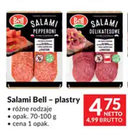 Makro Salami Bell - plastry oferta