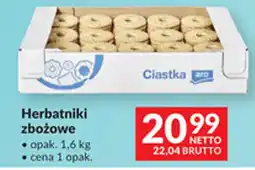 Makro Ciastka aro Herbatniki zbożowe oferta