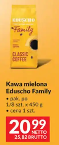Makro Kawa mielona Eduscho Family oferta