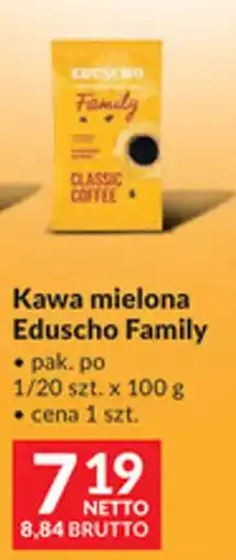 Makro Kawa mielona Eduscho Family oferta