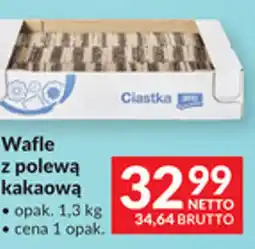 Makro Wafle z polewą kakaową oferta