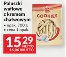 Makro Paluszki waflowe z kremem chałtowym oferta