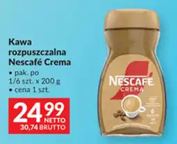 Makro Kawa rozpuszczalna Nescafé Crema oferta