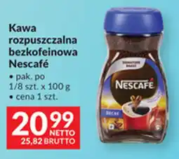 Makro Kawa rozpuszczalna bezkofeinowa Nescafé oferta