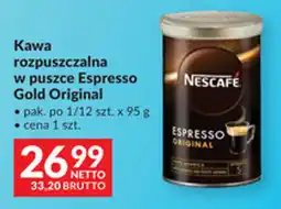Makro Kawa rozpuszczalna w puszce Espresso Gold Original oferta
