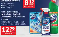 Makro Piana czyszcząca do toalety i łazienki Domestos Power Foam - spray oferta