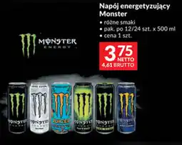 Makro Napój energetyzujący Monster oferta