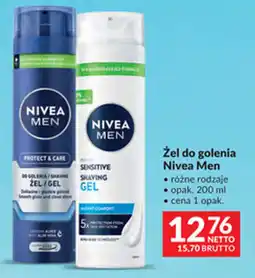 Makro Żel do golenia Nivea Men oferta