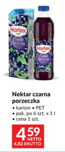 Makro Nektar czarna porzeczka Hortex oferta