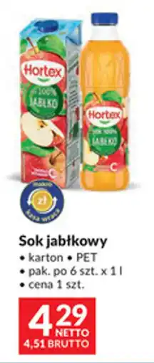 Makro Sok jabłkowy Hortex oferta