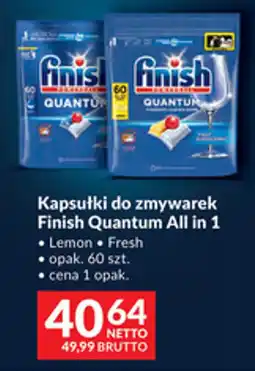 Makro Kapsułki do zmywarek Finish Quantum All in 1 oferta