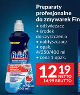 Makro Preparaty profesjonalne do zmywarek Finish oferta