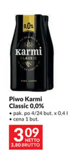 Makro Piwo Karmi Classic 0,0% oferta