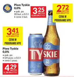 Makro Piwo Tyskie 0,0% oferta