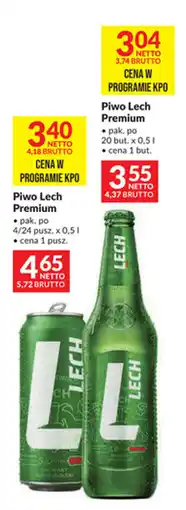 Makro Piwo Lech Premium oferta