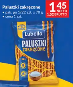 Makro Paluszki zakręcone Lubella oferta