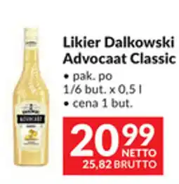 Makro Likier Dalkowski Advocaat Classic oferta