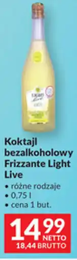 Makro Koktajl bezalkoholowy Frizzante Light Live oferta