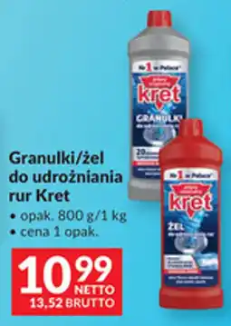 Makro Granulki/żel do udrożniania rur Kret oferta