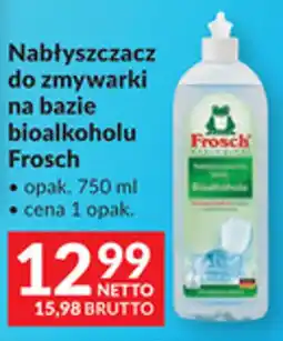 Makro Nabłyszczacz do zmywarki na bazie bioalkoholu Frosch oferta