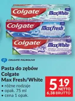 Makro Pasta do zębów Colgate Max Fresh/White oferta