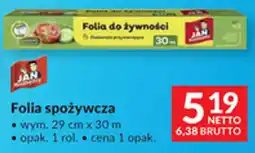 Makro Folia spożywcza JAN oferta