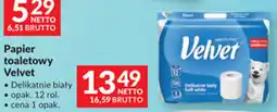 Makro Papier toaletowy Velvet oferta