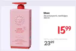 Rossmann Żel pod prysznic nawilżający Moan oferta