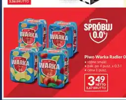Makro Piwo bezalkoholowe Warka Radler Grejpfrut oferta